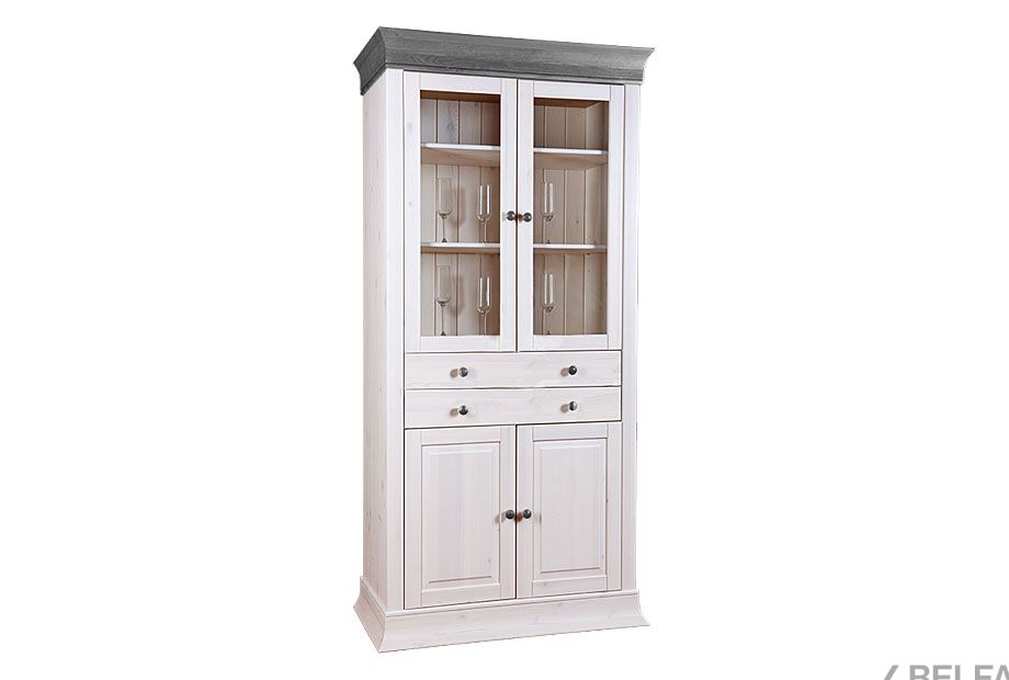 Шкаф "Бостон-4+2" массив сосны 1