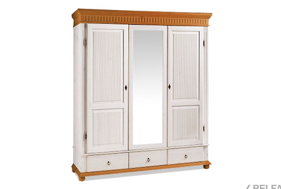 Шкаф "Хельсинки-3-SP-GT" массив сосны 1