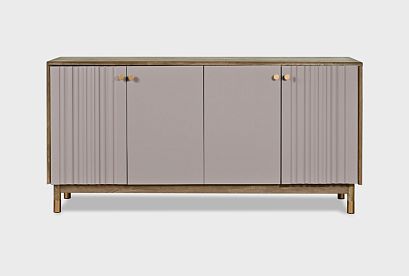 Тумба "Меридиан" 4 (комбинированная); *А-017.112; к-торфяной дуб, ф-нирвана