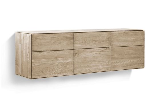 Тумба навесная "Гринвуд" 3 массив дуба 18