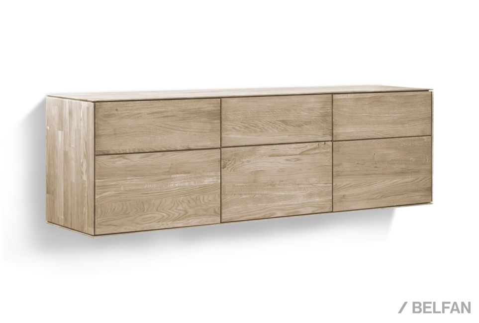 Тумба навесная "Гринвуд" 3 массив дуба 1