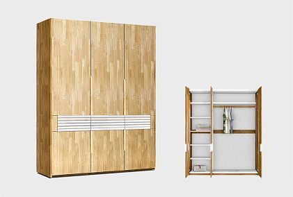 Шкаф для одежды 3-х дверный "Уоллстрит"