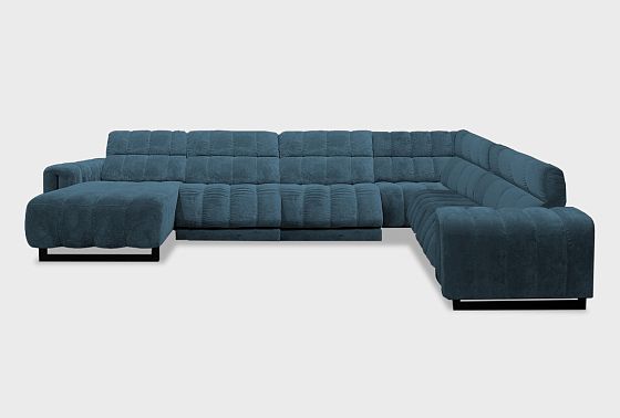 "Дженеси" диван угловой с оттоманкой  6