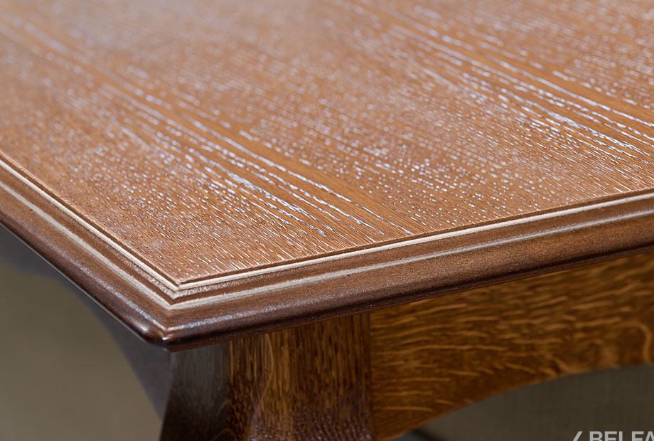 Стол обеденный "Тэфи" массив и шпон дуба 2