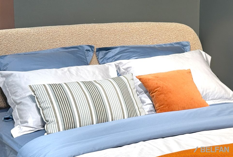 Кровать "Уоллстрит" (мягкое изголовье высокое) массив дуба 5