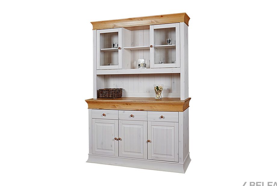 Буфет "Бостон" массив сосны 1