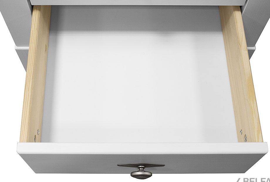 Стол письменный "Рауна" 08 (2 тумбы) массив сосны 4