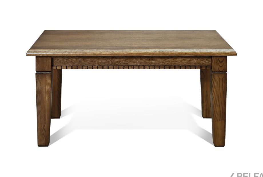 Стол журнальный "Верди Люкс 1" массив и шпон дуба 1