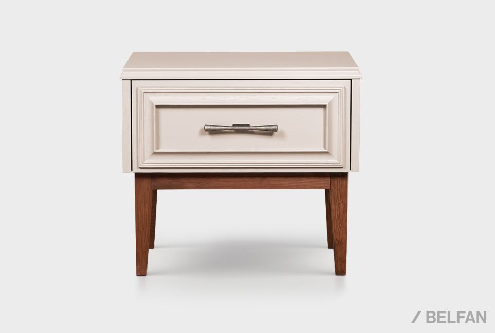 Тумба прикроватная "Сакраменто" массив и шпон дуба, МДФ 7