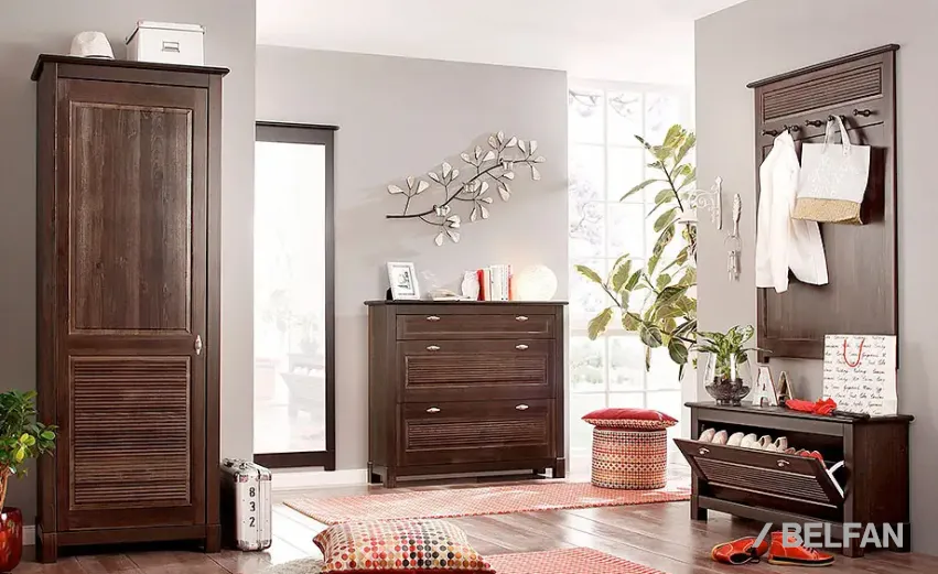 Прихожая «Рауна» #1. Цвет: колониал Прихожая «Рауна» #1