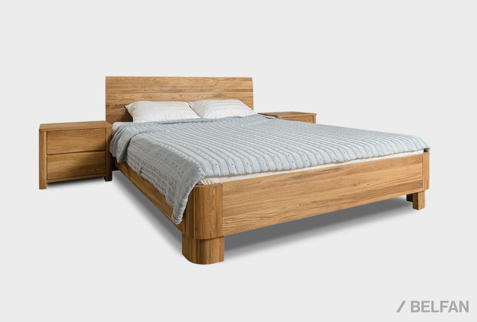 Кровать "Норд" массив дуба 2
