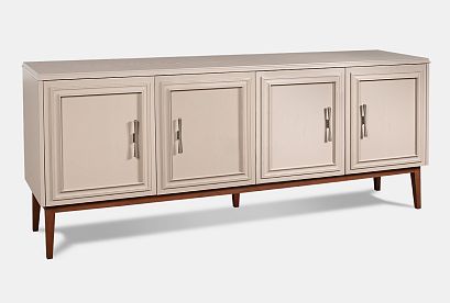 Тумба "Сакраменто" 4; *А-016.51; марципан, орех