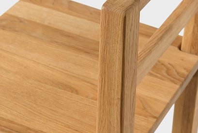 Стул барный "Берген" П; бейц масло