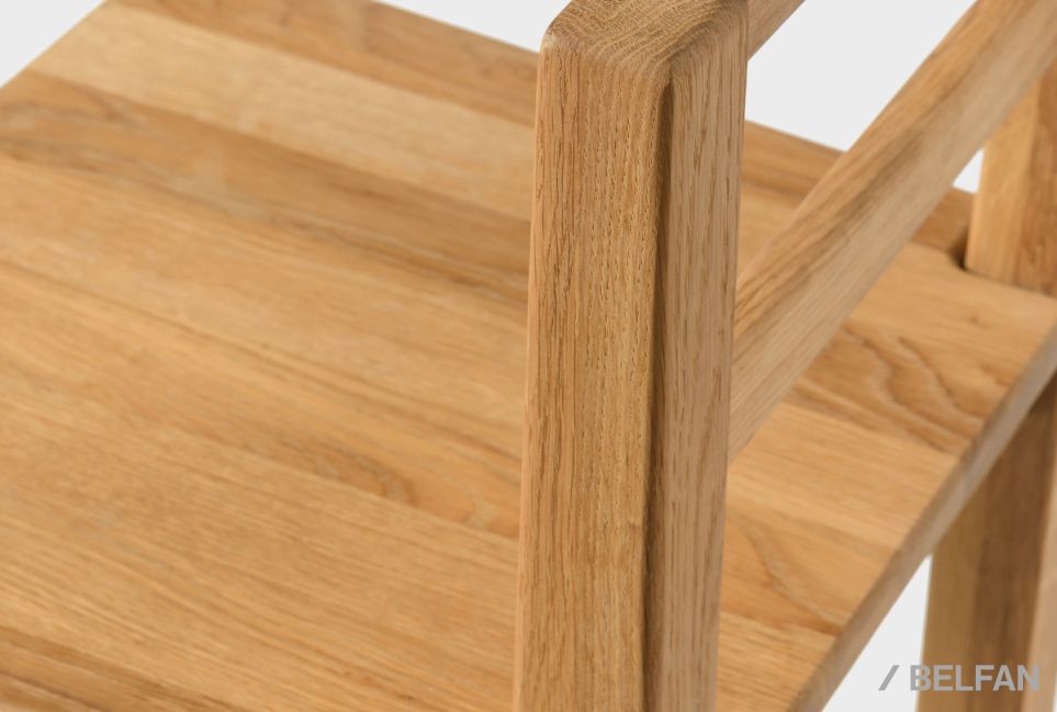 Стул барный "Берген" П массив дуба 8