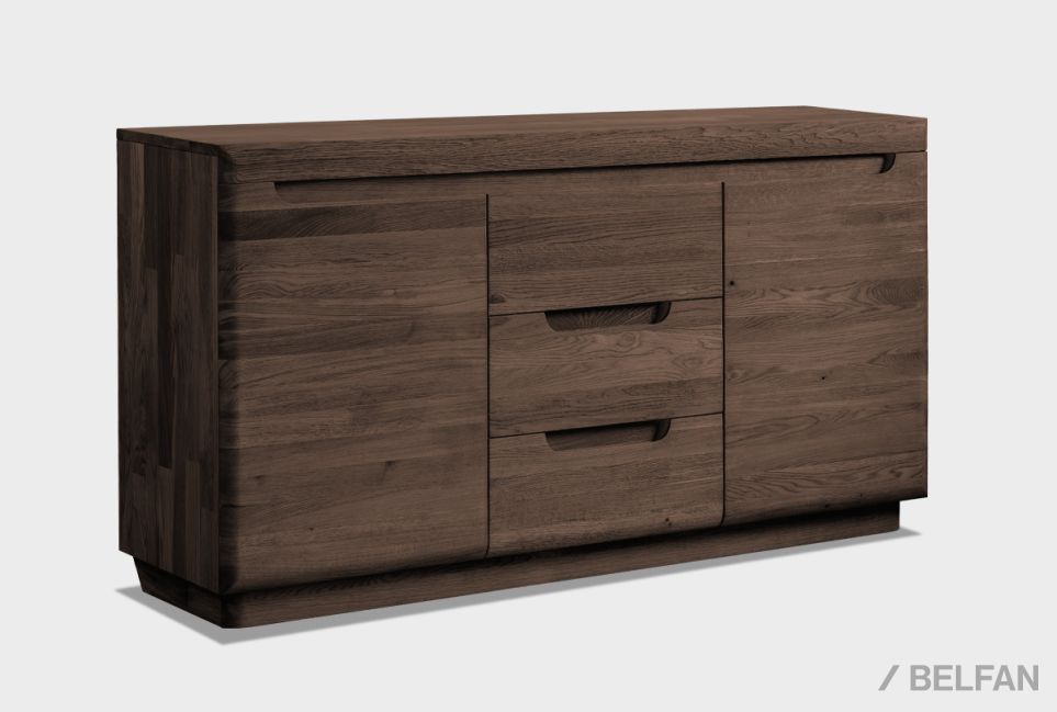 Тумба "Бремен" 3 массив дуба 1