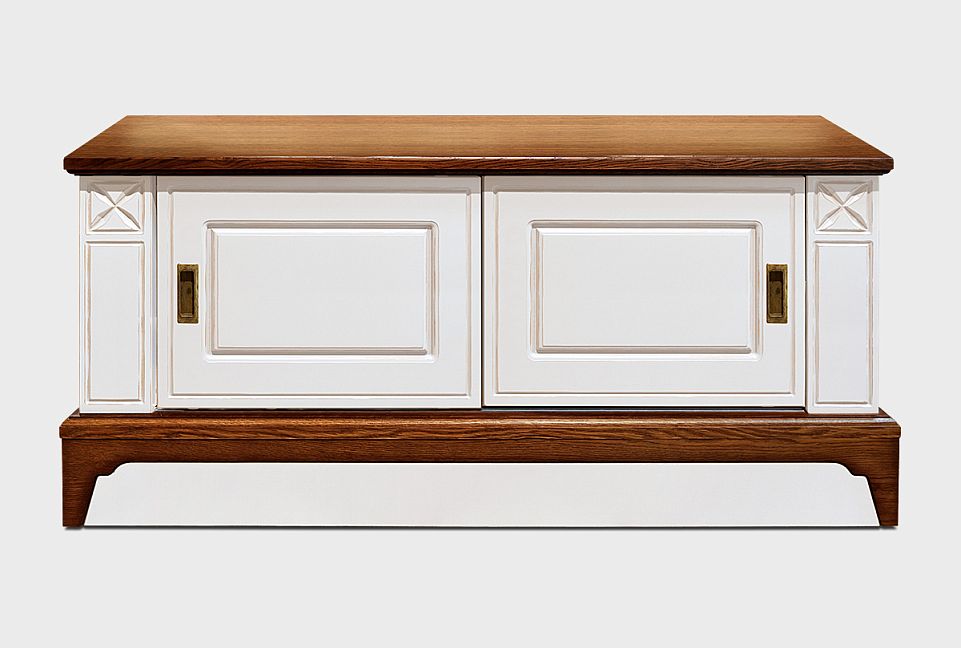 Тумба под ТВ «Бриансон» (купе); муссон+дуб