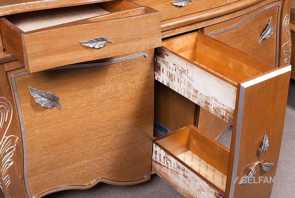 Гостиная «Трио» #13 коньяк с серебряной патиной + серебро 3