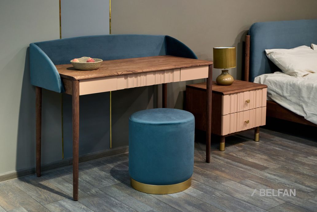  Спальня «Меридиан» #4 к-шоколадный дуб, ф-дымчатая роза 7