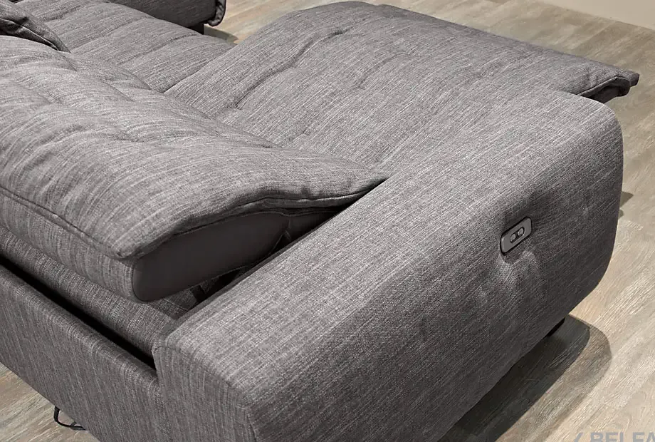 ГРЕЙ диван с оттоманкой #3 2