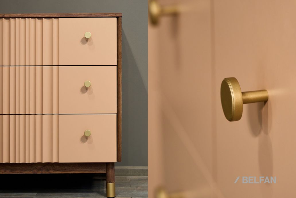  Спальня «Меридиан» #4 к-шоколадный дуб, ф-дымчатая роза 6