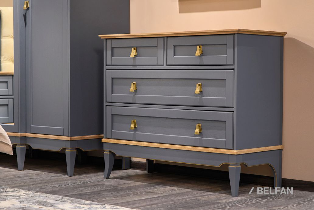 Спальня «Стюарт» #1 марено, натуральный дуб 3