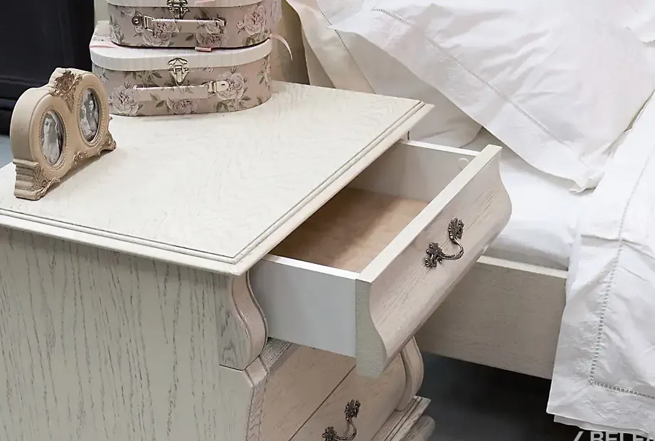 Спальня «Тэфи» #2 белая эмаль с тёмной патиной 3