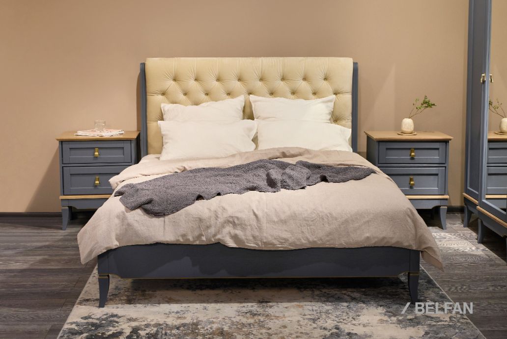 Спальня «Стюарт» #1 марено, натуральный дуб 1