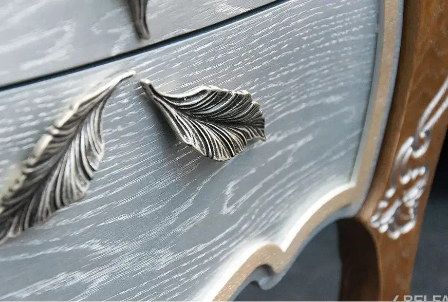 Спальня «Трио» #4 коньяк с серебряной патиной + серебро 1