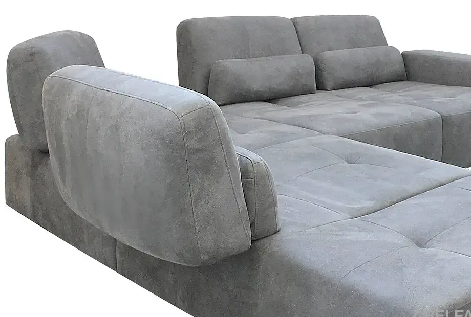 БАКСТЕР угловой диван с оттоманкой #2 4