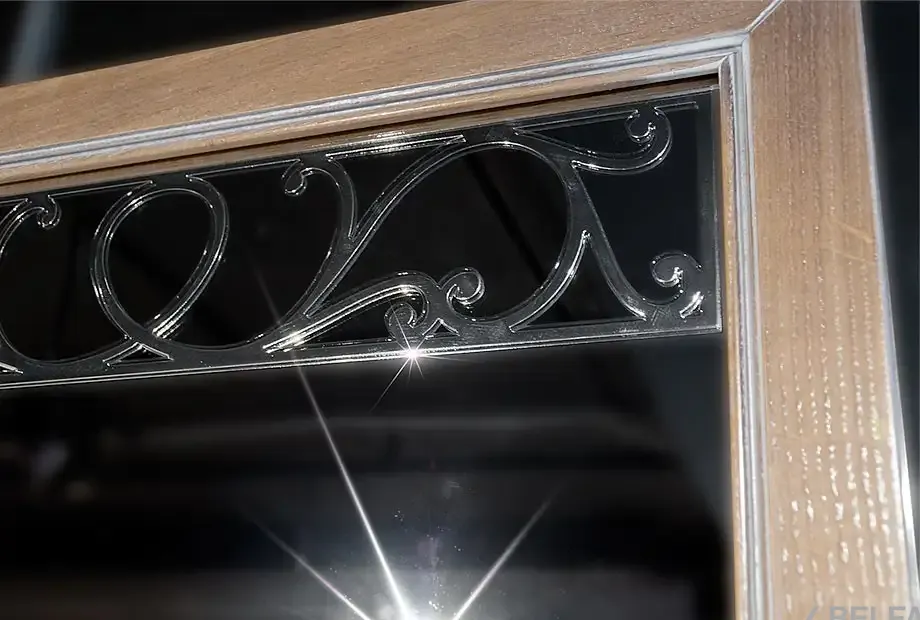 Спальня «Тэфи» #1 амбэр с белой патиной 4