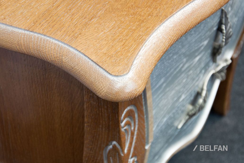 Детская «Трио» #3 коньяк с серебряной патиной + серебро 2