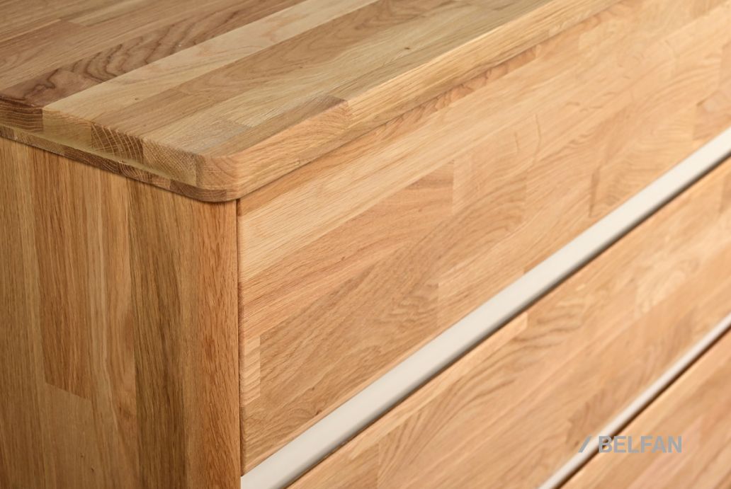 Спальня «Уоллстрит» #2 к-бейц-масло, ф-бейц-масло, вст-белый 3