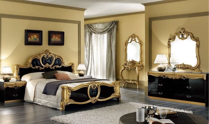 Мебель для спальни в классическом стиле