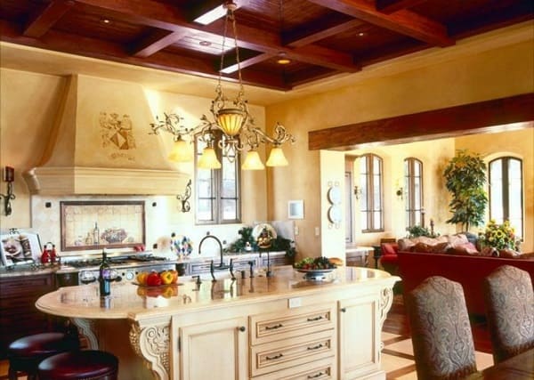 Итальянский стиль в интерьере - освещение Итальянский стиль в интерьере