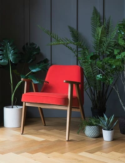 Тренды в мебели 2018 - красный цвет Тренды в мебели 2018