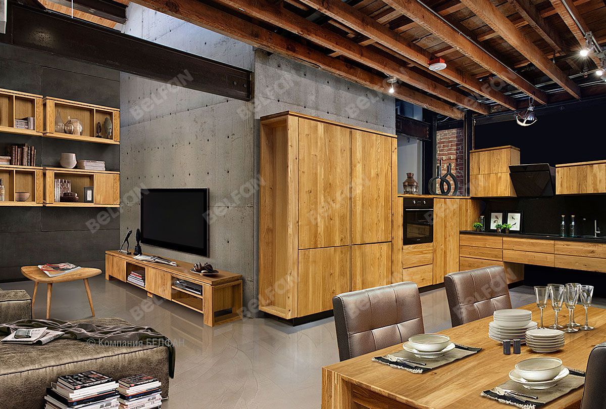 Мебель для кухни из массива дуба Мебель для кухни из массива дуба