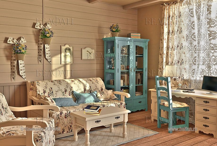 Кабинет в светлых тонах - сочетание Кабинет в светлых тонах