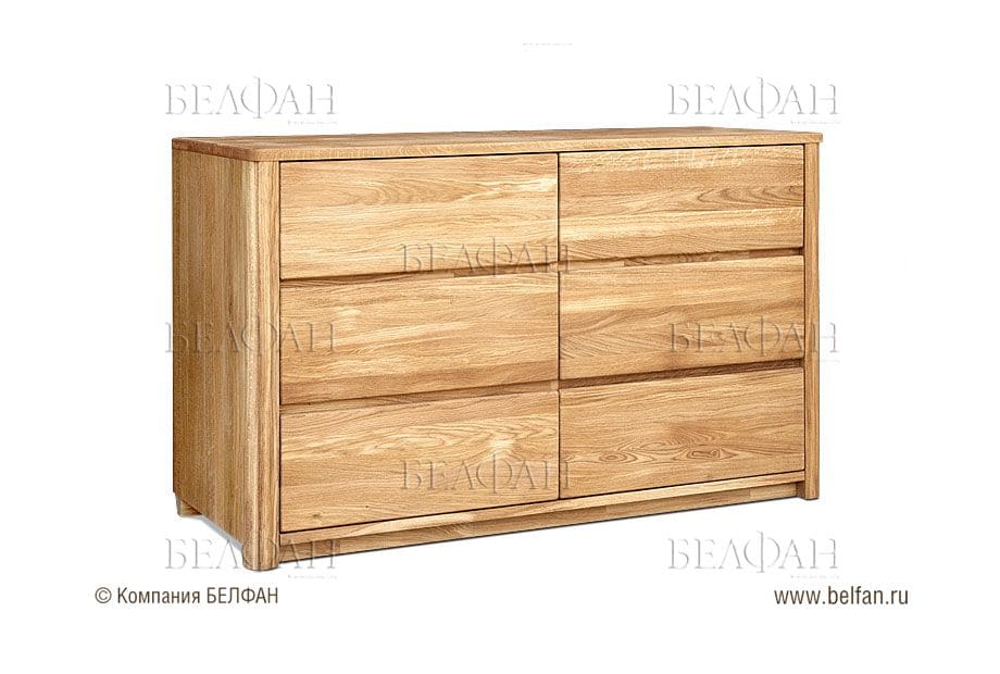 Формы комодов для спальни
