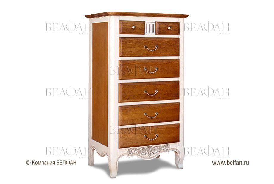 Формы комодов для спальни