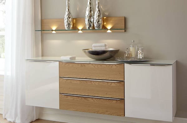 Формы комодов для спальни