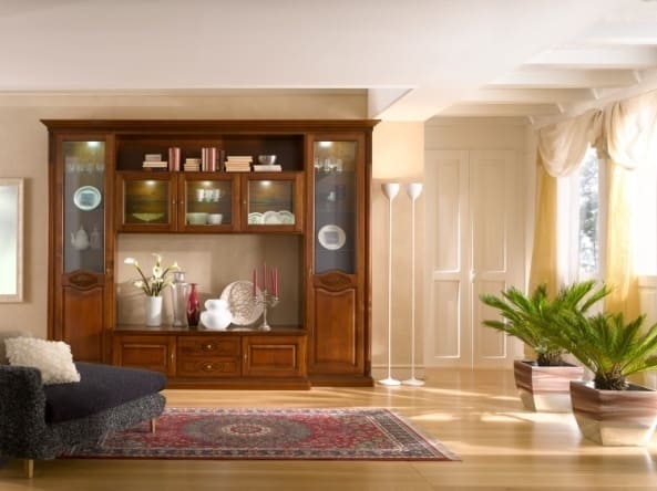 Стенка в стиле ретро