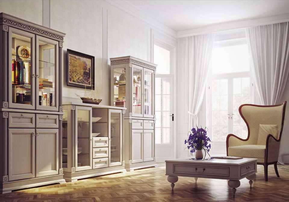 Как правильно выбрать стенку в классическом стиле