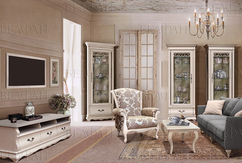 Однокомнатная квартира в классическом стиле фото №12 Однокомнатная квартира в классическом стиле