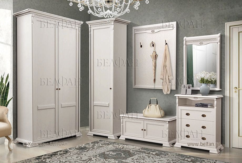 Прихожая Однокомнатная квартира в классическом стиле