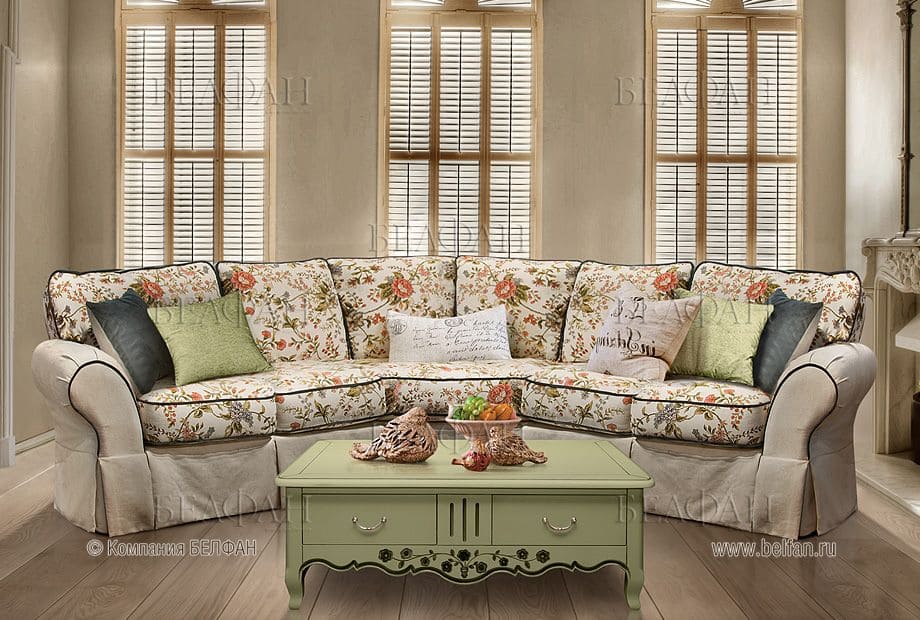 Какие виды угловых диванов подходят для зала