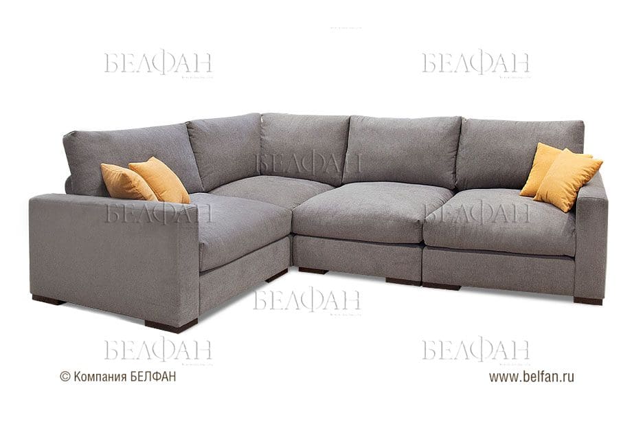 Какие виды угловых диванов подходят для зала