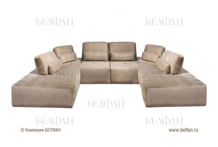 Формы угловых диванов