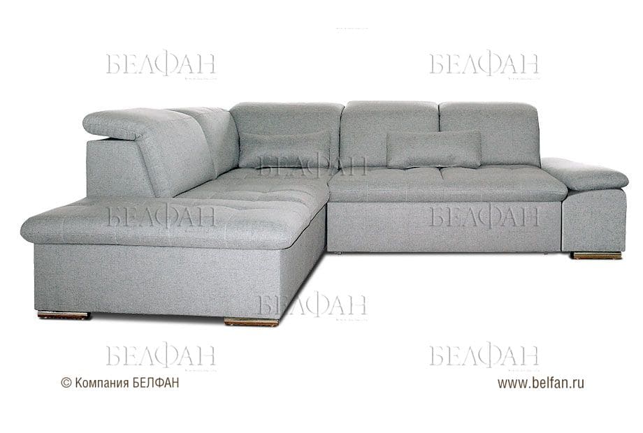 Формы угловых диванов