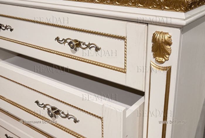 Комоды с традиционной выдвижной системой