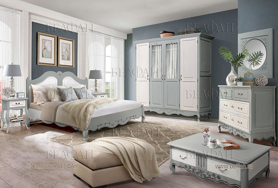 спальня из массива дерева